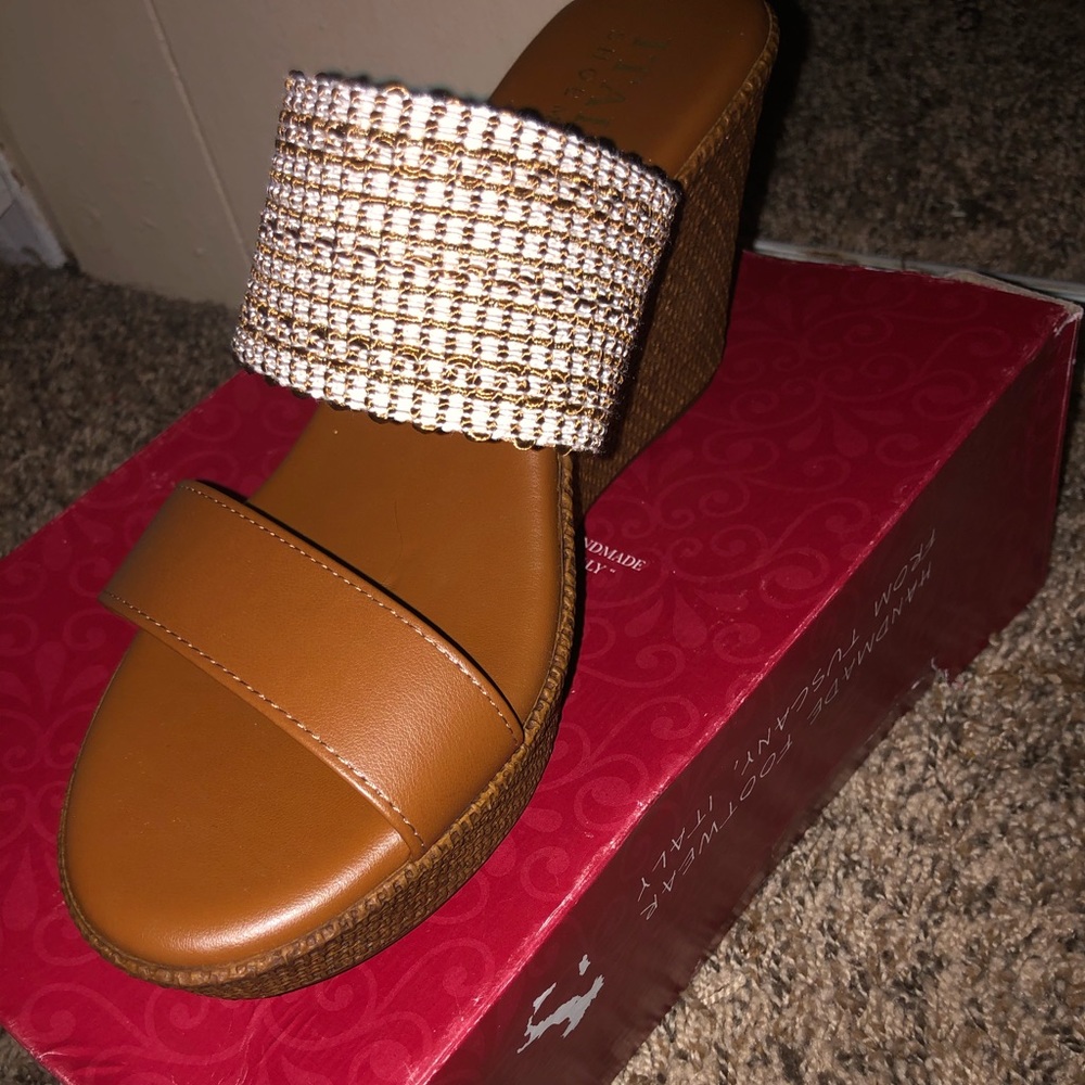 Italian Shoemakers Leather sandals